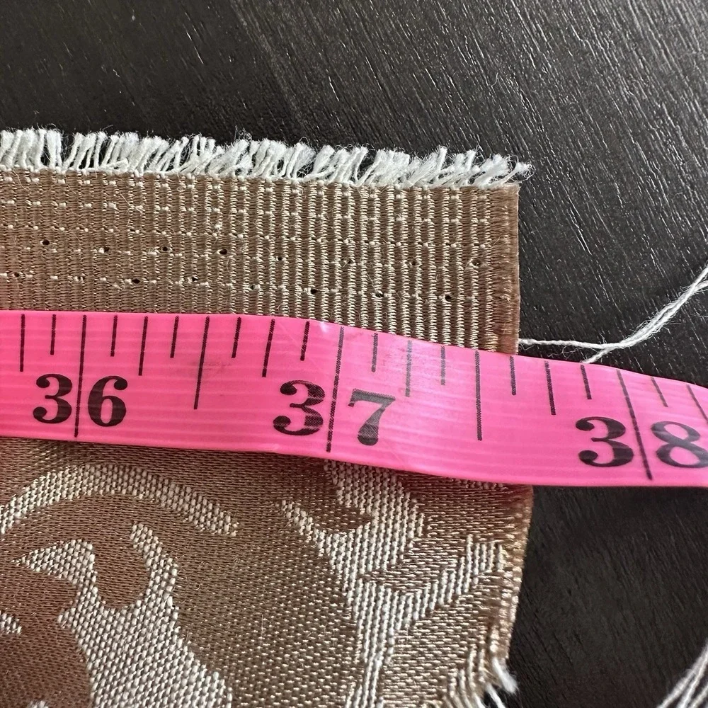 New Classic Woven Damask Jacquard Fabric Metallic Gold Silver 57x38